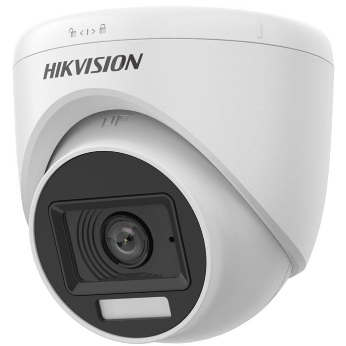 Hikvision 3MP HD 2K Smart Hybrid Light Audio Dome Camera DS-2CE76G0T-LPFS (2.8mm)