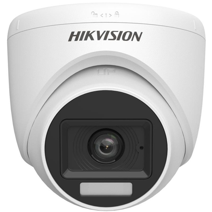 Hikvision 3MP HD 2K Smart Hybrid Light Audio Dome Camera DS-2CE76G0T-LPFS (2.8mm)