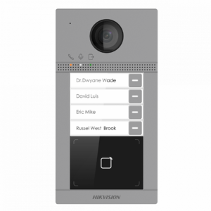 Image of Hikvision IP 4-Buttons VDP DS-KV8413-WME1