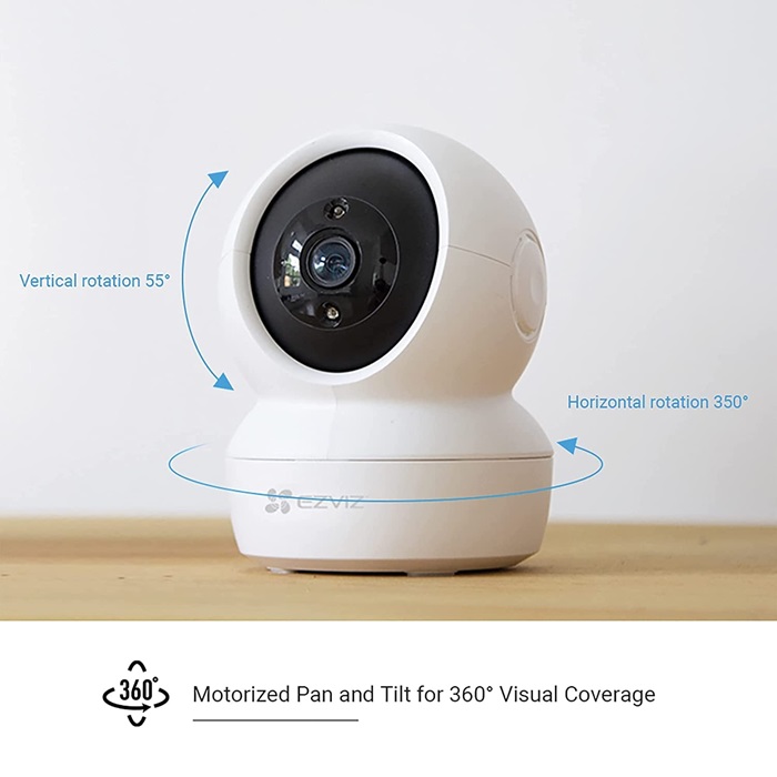 Ezviz 2MP Pan & Tilt Smart Home Wi-Fi Camera CS-H6C-PRO