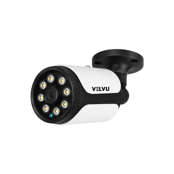 Image of VB-IP-5S01DL18A | Velvu 5MP IP Fish-Eye Bullet Dual Light + Audio (Lens: 1.8mm)