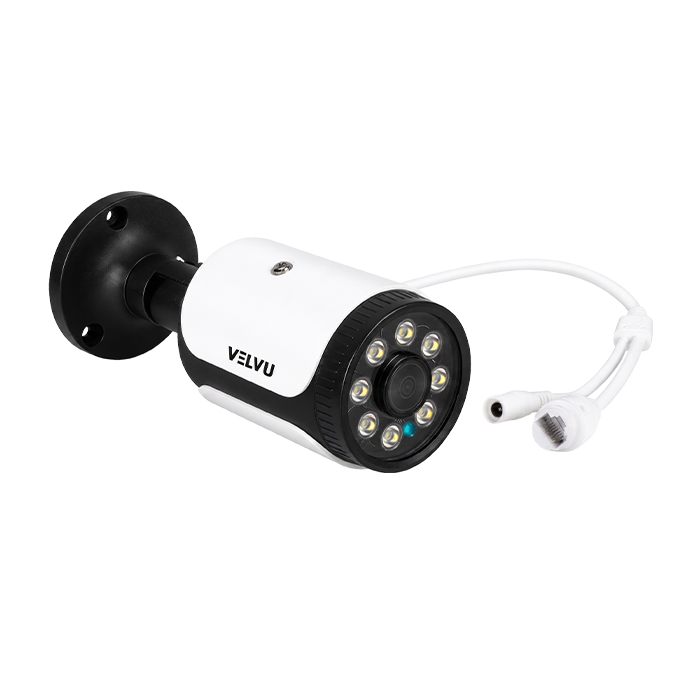 VB-IP-5S01DL18A | Velvu 5MP IP Fish-Eye Bullet Dual Light + Audio (Lens: 1.8mm)
