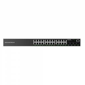 Image of Grandstream 24 Port PoE and 4 SFP Port Gigabit PoE Switch GWN7803P