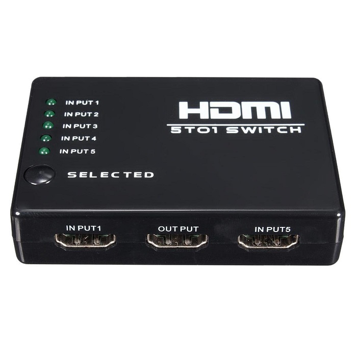HDMI Switch 5 Port with Remote
