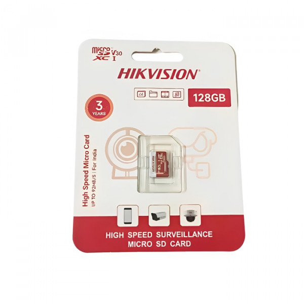 Image of Hikvision 128GB Micro SD Card HS-TF-D1 128G