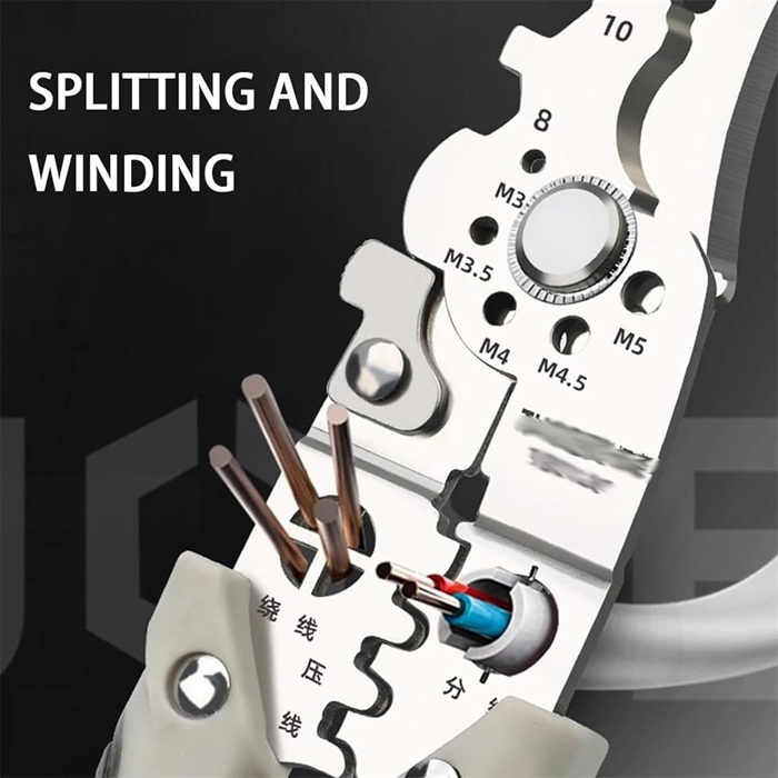 Multi-functional Stripping Pliers