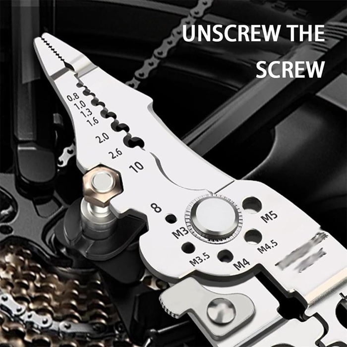 Multi-functional Stripping Pliers