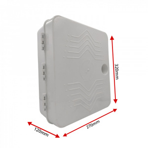 Image of Outdoor Plastic Rack POE Box with 3 Power Socket (Mini DVR Box) (MOQ: 20 pcs)