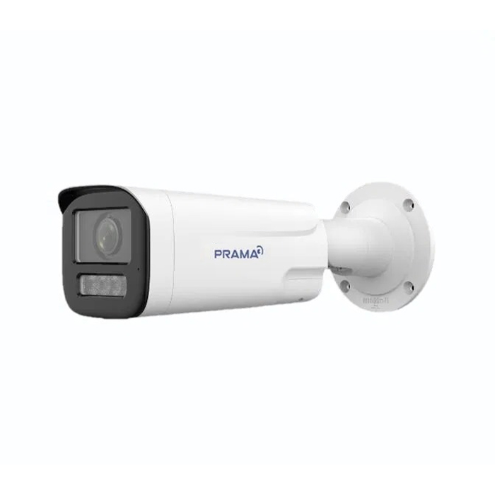 Prama 6MP IP Dual Light Varifocal Bullet Camera PT-NC146D3-WNRAM(D2) (Lens: 2.8mm - 12mm)