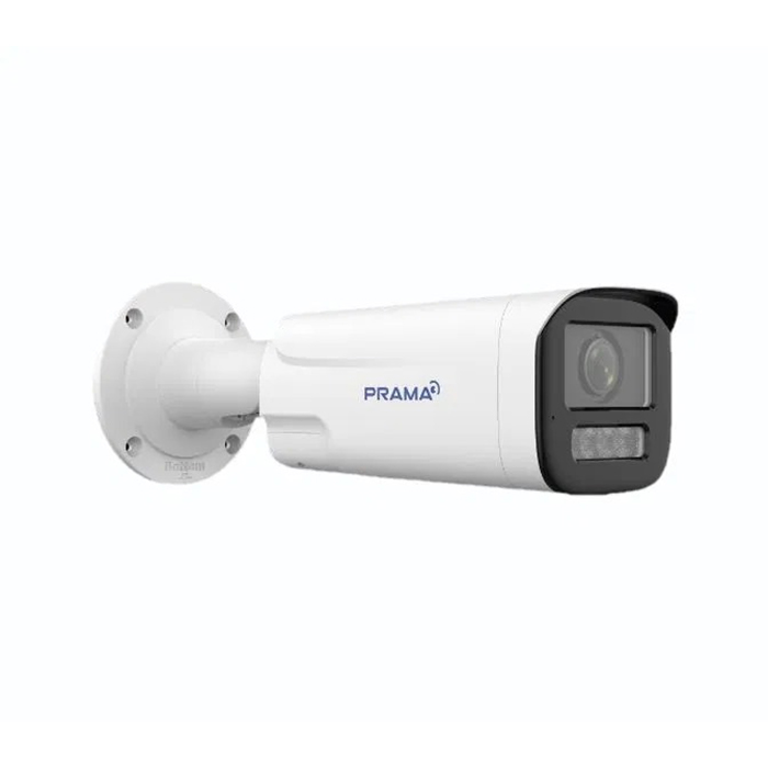 Prama 6MP IP Dual Light Varifocal Bullet Camera PT-NC146D3-WNRAM(D2) (Lens: 2.8mm - 12mm)