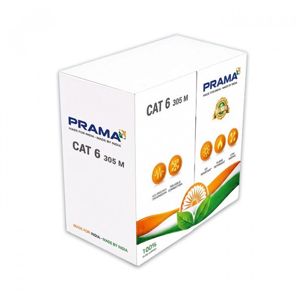 Image of Prama 305 M CAT6 Network Cable PT-CLN6-P/G