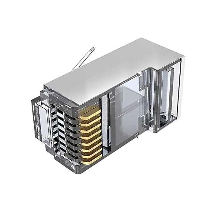 RJ45 Metal Connector (100 pcs)