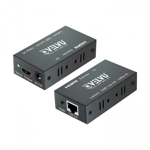 Image of VELVU HDMI Extender 60M ST-HDE-60