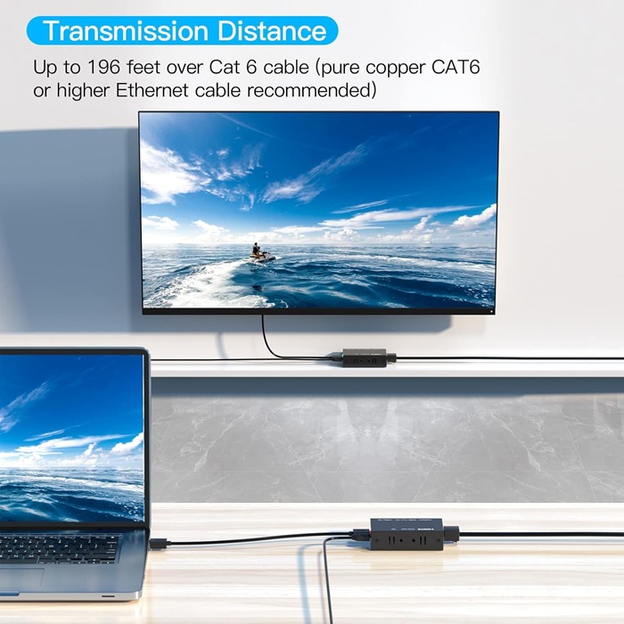 VELVU HDMI Extender 60M ST-HDE-60