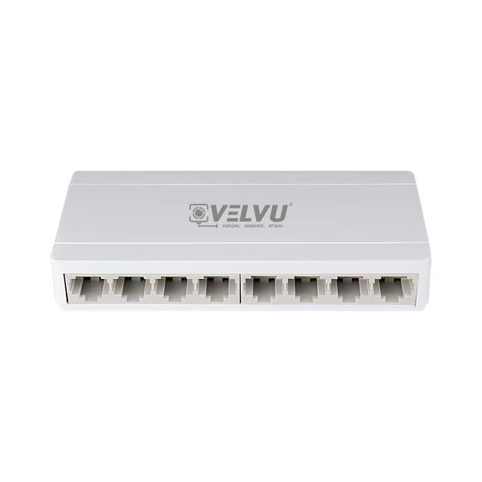 VELVU 8 PORT FULL GIGA NETWORK SWITCH  ST-NS-5108