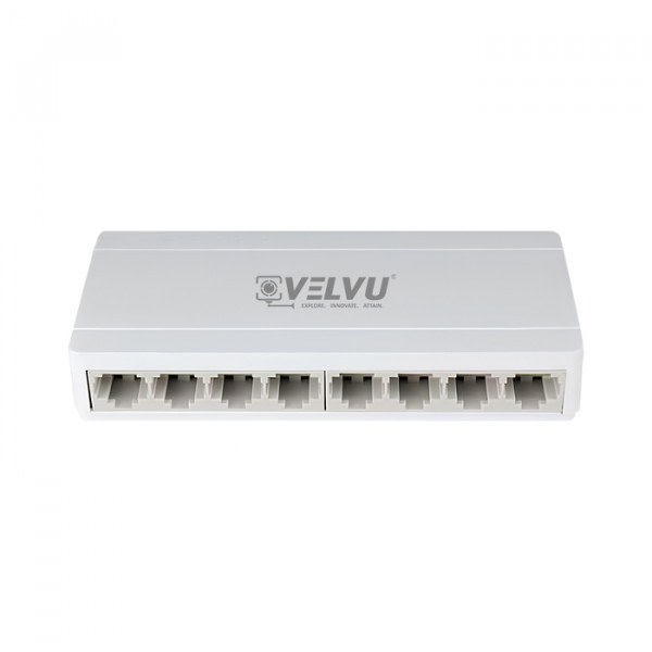 Image of VELVU 8 PORT FULL GIGA NETWORK SWITCH  ST-NS-5108