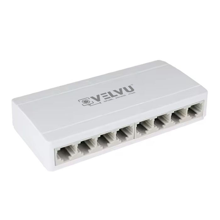 VELVU 8 PORT FULL GIGA NETWORK SWITCH  ST-NS-5108