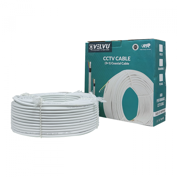 Image of Velvu 3+1 CCTV Cable ST-CC-Gold (Length: 90 mtr)