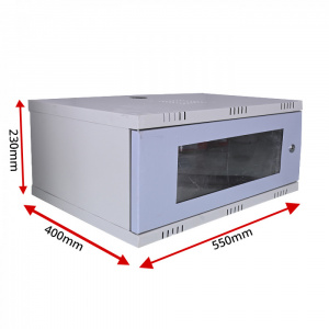 Image of Velvu Metal 4U Rack with Shelf Tray Heavy ST-RW-4040S