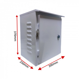 Image of Velvu Outdoor Metal 3U Rack POE Box (DVR Box) VL-RW-3030-OUT-S