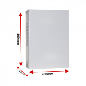 Image of Velvu Outdoor Metal POE Rack Box (DVR Box) VL-RW-3030-OUT