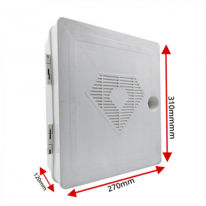 Image of Velvu Outdoor Plastic Rack POE Box with 3 Power Socket (Mini DVR Box)