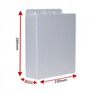 Image of Velvu Outdoor Plastic Rack POE Box With Socket VL-RW-1023P-OUT-P