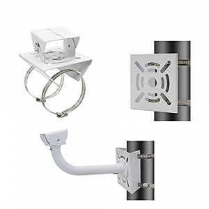 Image of VELVU POLE BRACKET WITH 2 HOOPS VL-STAND-H02M