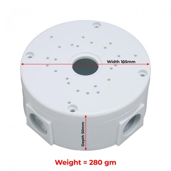 Image of Velvu Camera Aluminium Junction Box VL-JBM-4X4-R