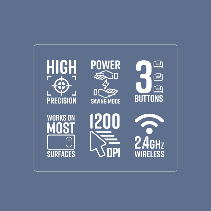 ZEB-PACE20 | Zebronics Wireless Mouse