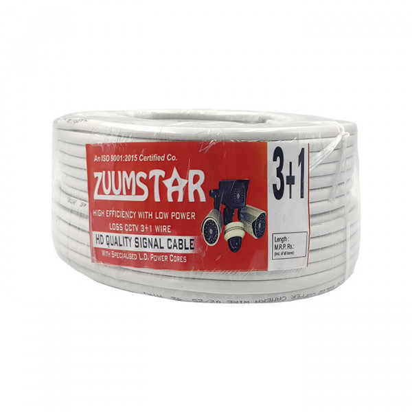 Image of Zuumstar 3+1 CCTV Cable 45 MTR
