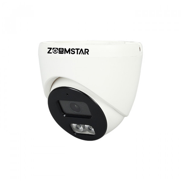 Image of Zuumstar 2.4MP HD Color and Audio Dome Camera HD-D24CA