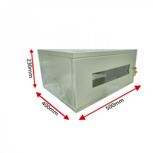 Image of Zuumstar Rack 4U with PDU and Shelf