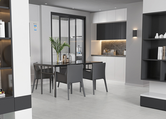 Eclipse White Porcelain Tile