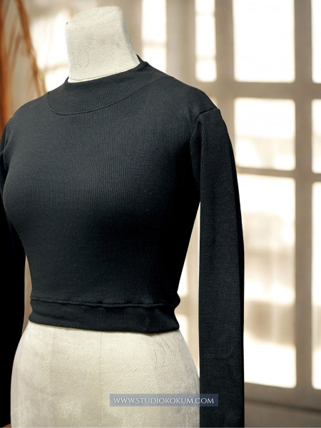 Full Sleeves Stretchable Blouse