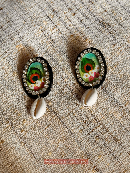 Naveli -  Traditional Multi Color Handmade & Hand Painted Neckpiece Set for Girls & Women