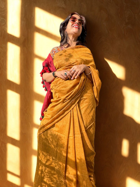 Surmayi Sham - Handloom Cotton Saree