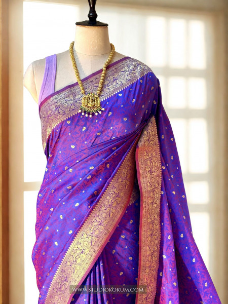 Bhama - Tanchoi Silk Saree