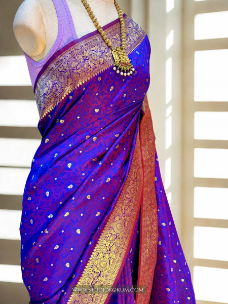 Bhama - Tanchoi Silk Saree
