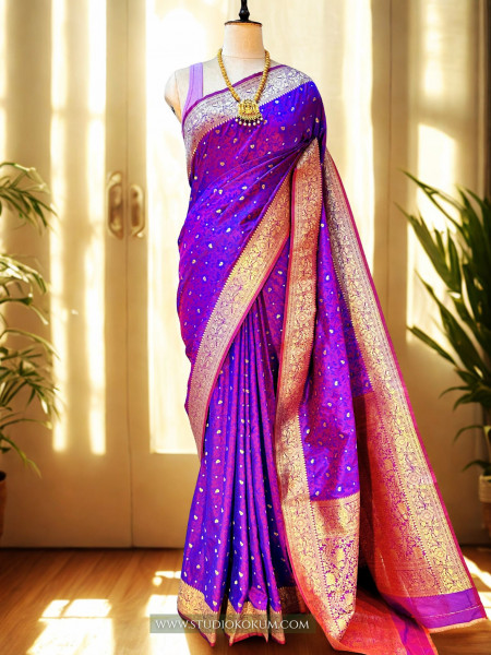 Image of Bhama - Tanchoi Silk Saree