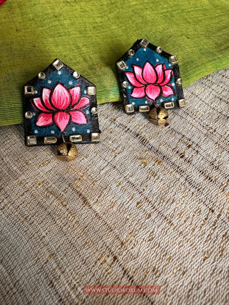 Sakhi - Traditional Multi Color Handmade & Hand Painted Neckpiece Set for Girls & Women