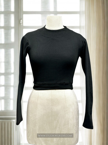 Full Sleeves Stretchable Blouse