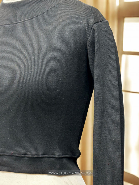 Full Sleeves Stretchable Blouse