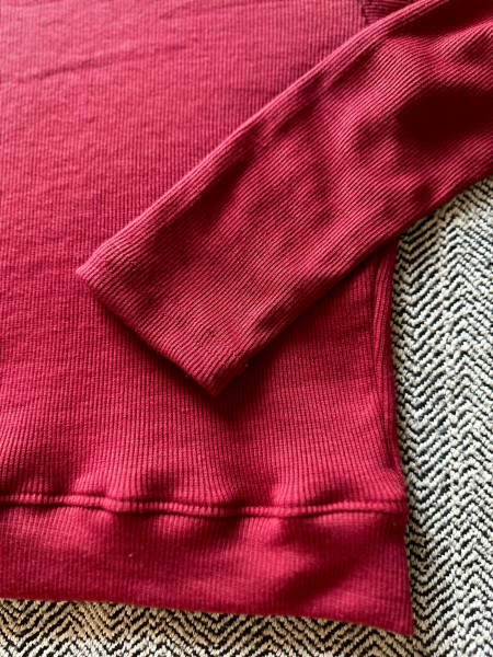 Maroon Full Sleeves Blouse