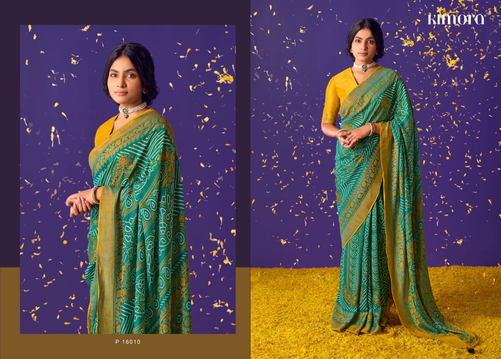 Soft Brasso Silk Paithani Printed With Designer Worked Blouse Saree
