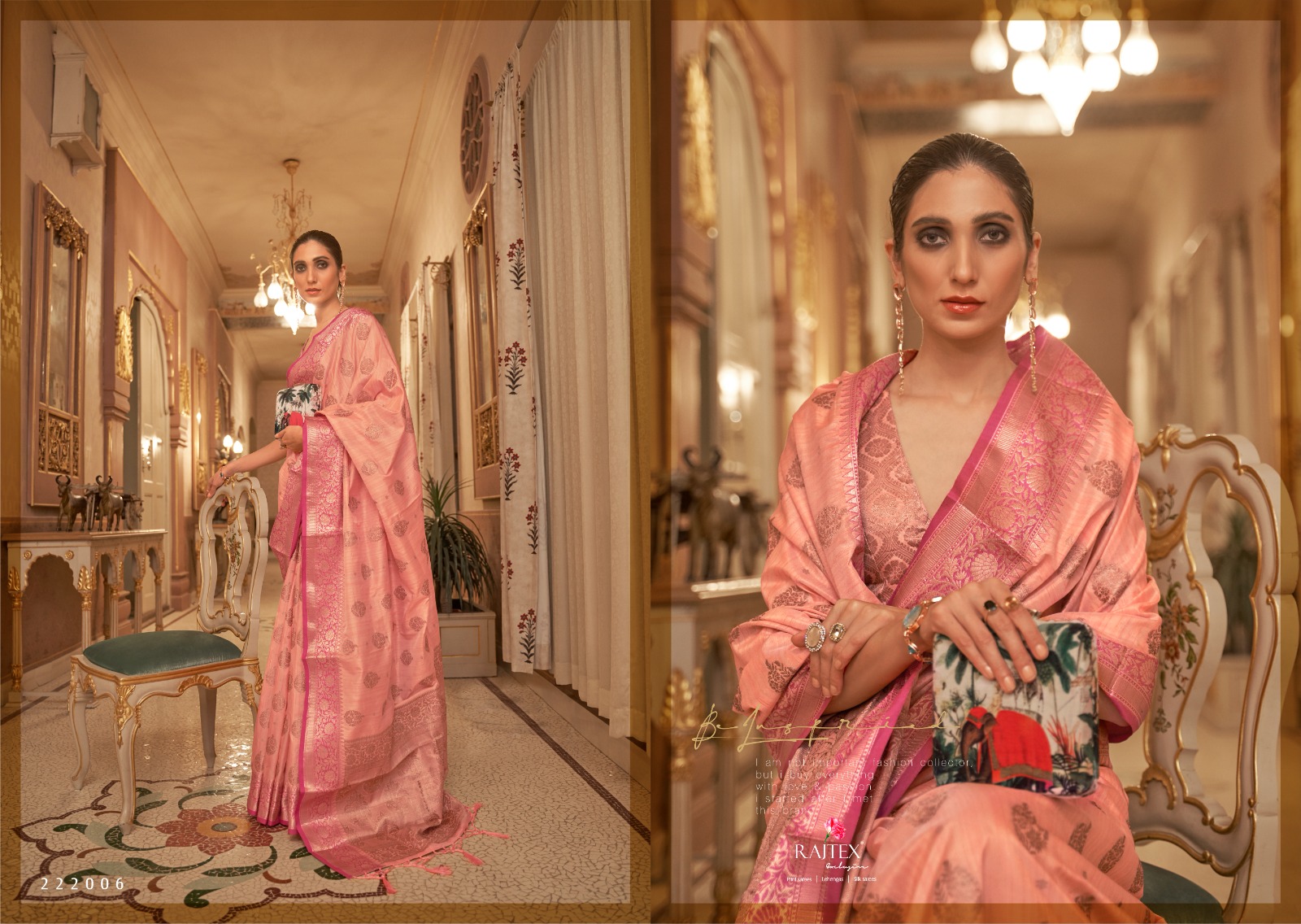 Handloom Silk All Over Zari Weaved Rich Pallu And Border Saree