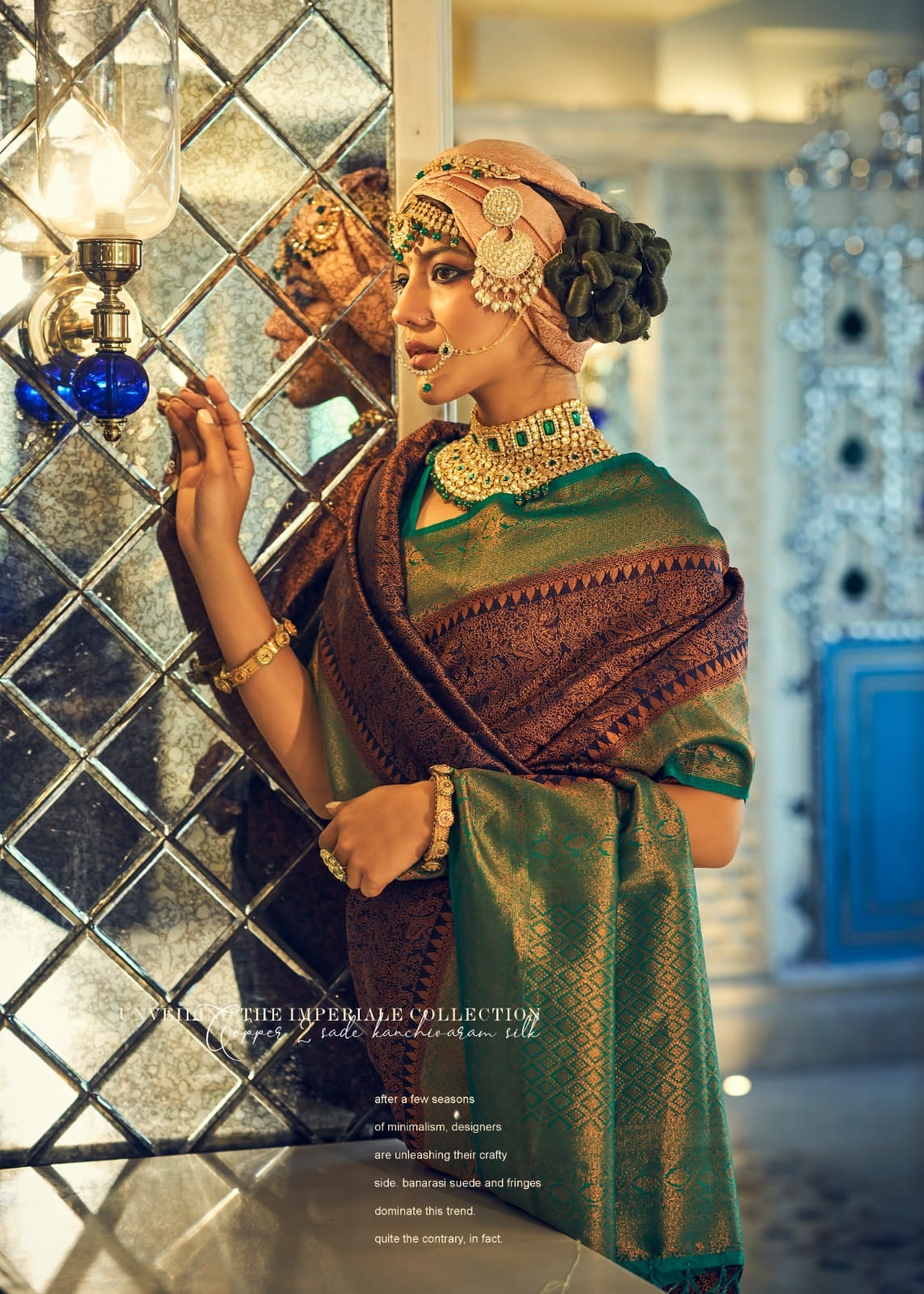 Pure Banarasi Silk Zari Weaved Body Rich Pallu Sarees