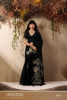 Black Pure Munga Silk Handloom Weaved Borderless Saree