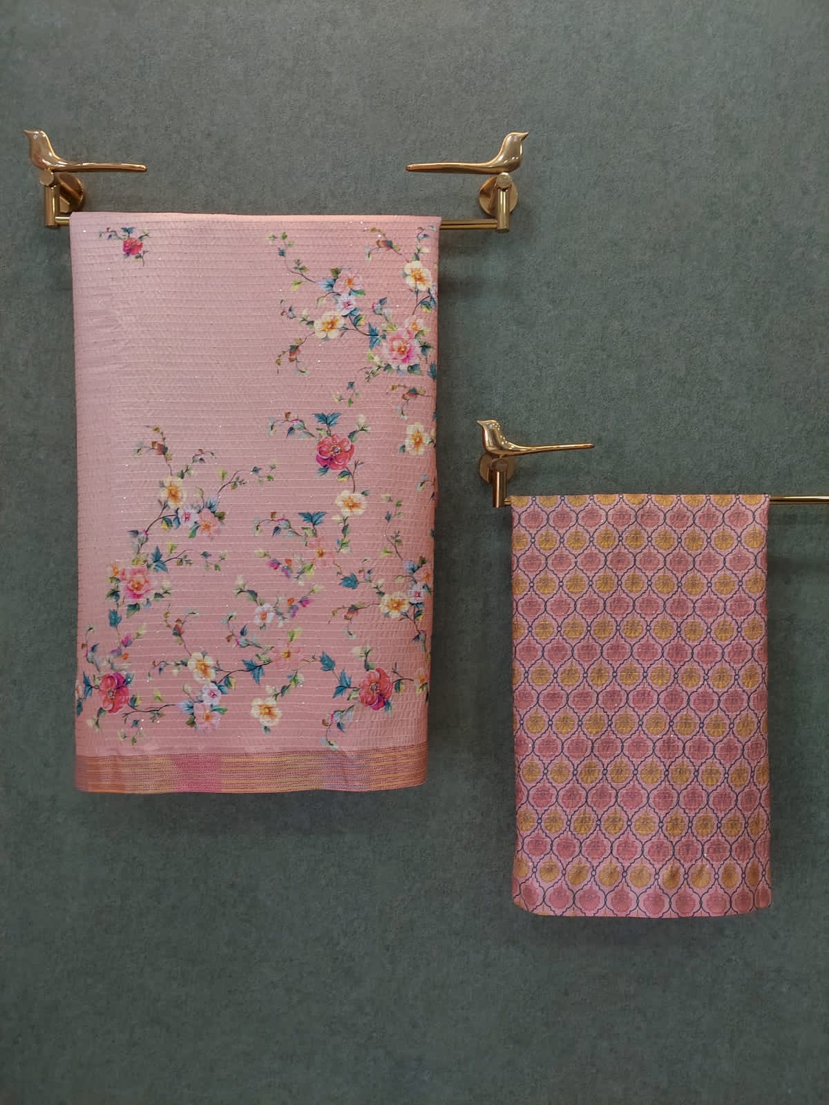 Sparkle Silk Designer Crochet Sequence Saree