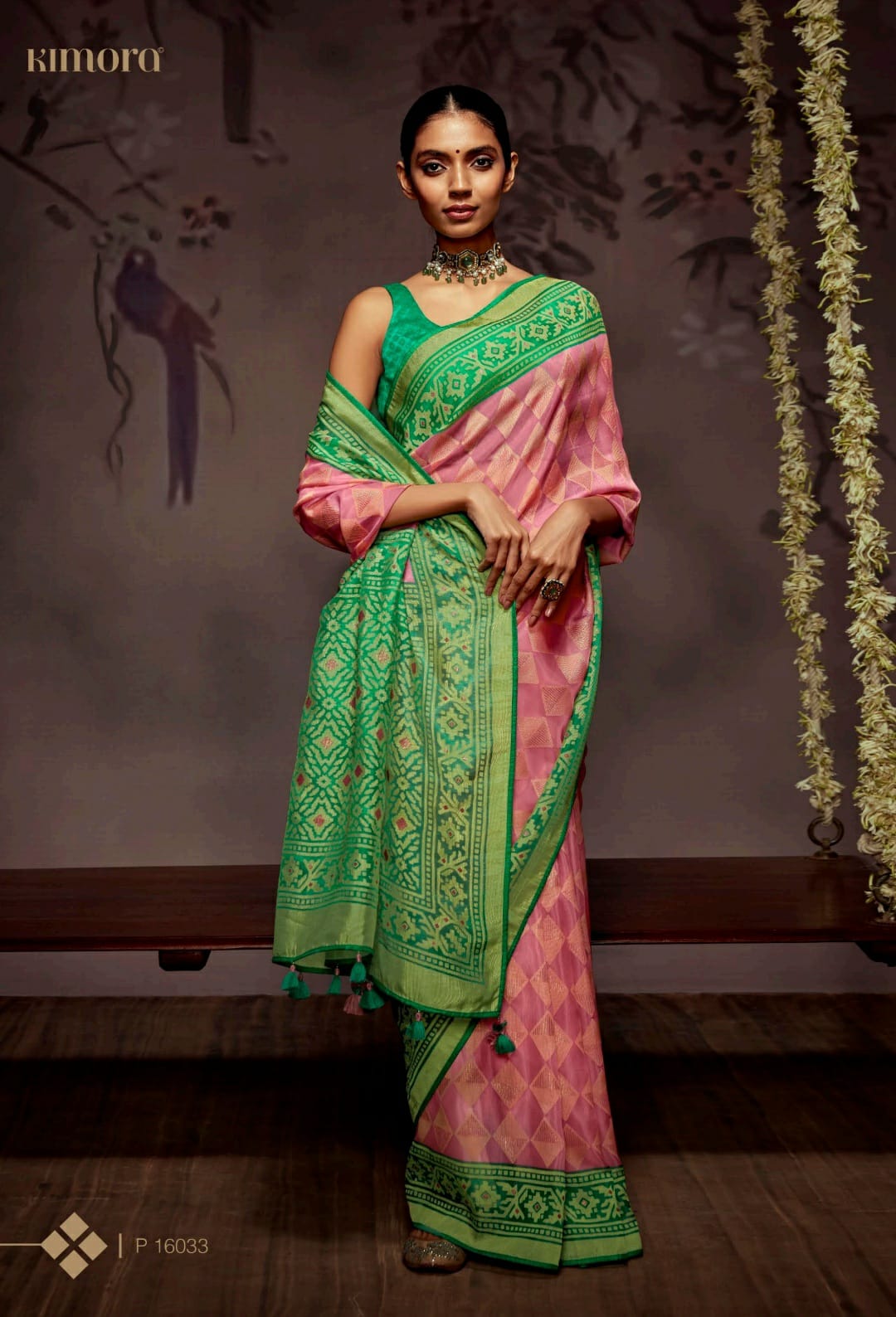 Soft Brasso Organza Silk Sarees With Designer Blouse